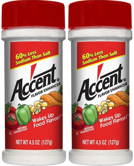Ac'cent 엑센트 시즈닝 All Natural Flavor Enhancer, 2개, 127g - 쿠팡