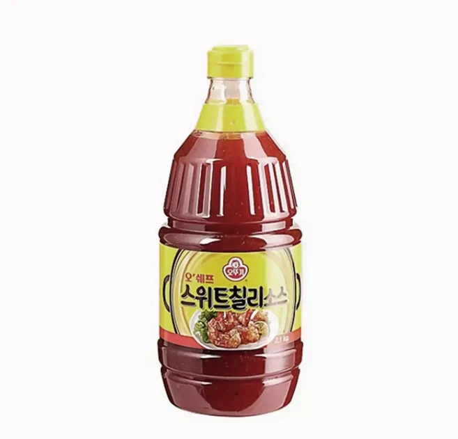 스위트 칠리 소스 2.1kg먹거리 요리 식자재 21KG, 2.1kg, 1세트