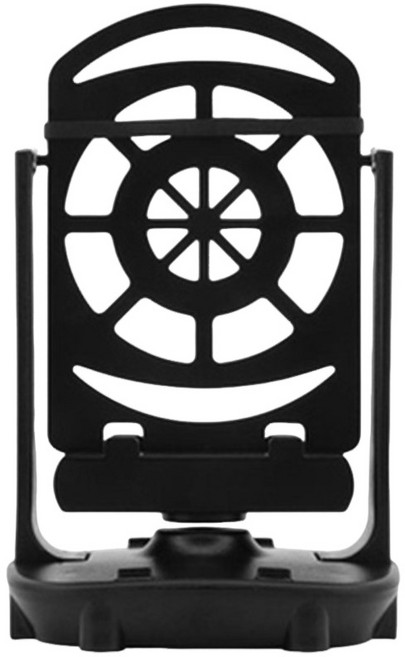 自動搖擺刷步機 雙手機支架 靜音設計, 黑色, 1個