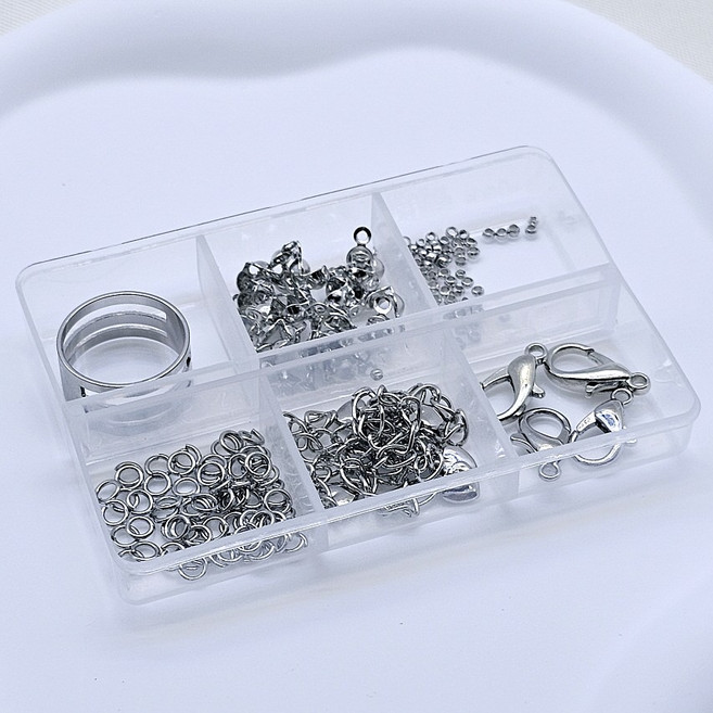 비즈부자재 7종세트 악세사리 부자재 세트 키링만들기세트