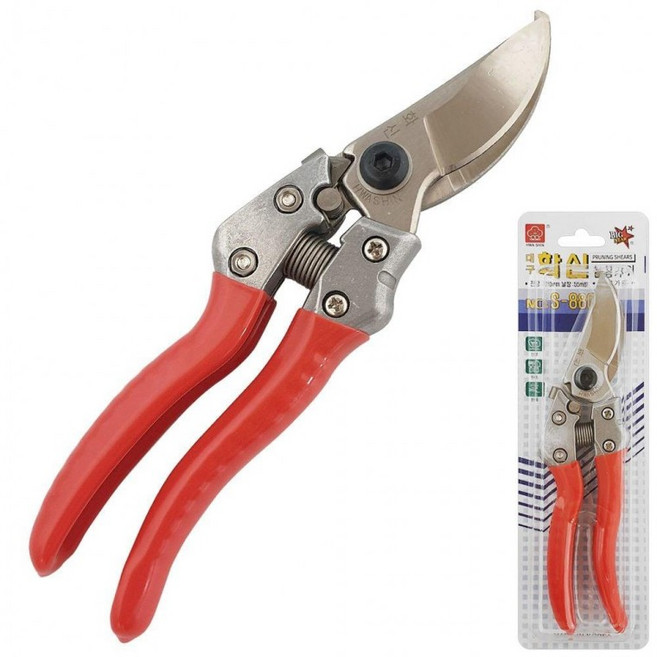 화신 전정가위 210mm (S-880) 전지 원예 조경가위, 1개