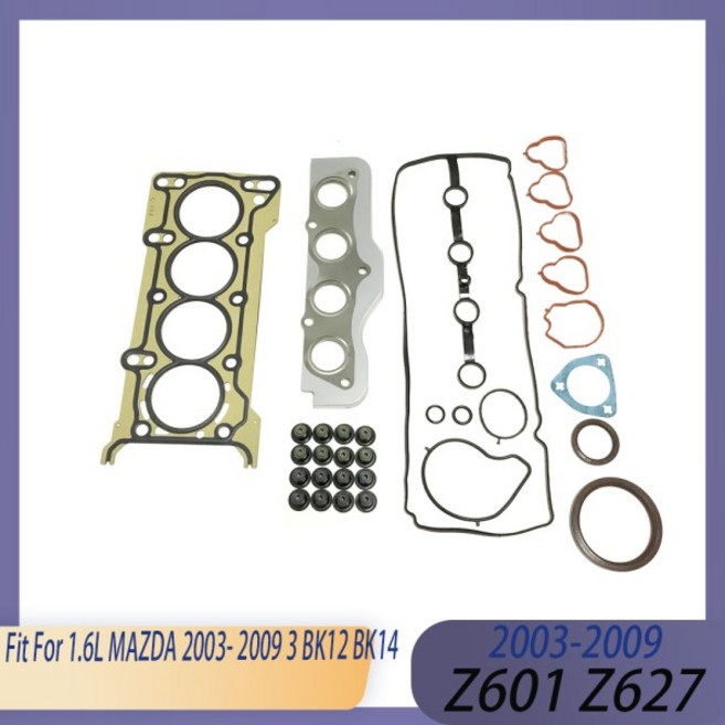 엔진 부품 실린더 헤드 가스켓 세트 MAZDA 2003- 3 BK12 용 1.6 L GAS Z601 적합