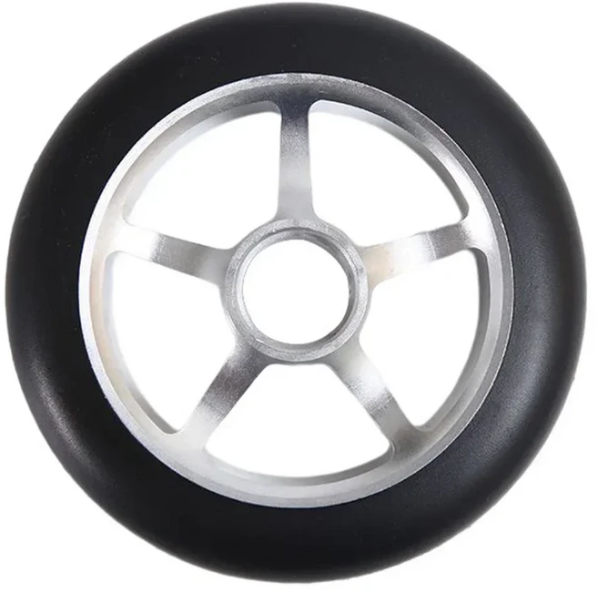 고탄성 스쿠터 휠 스케이트 보드 바퀴 88A 110mm 알루미늄 합금 스틸 허브 정밀 스피드 2