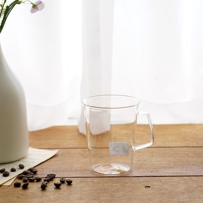 킨토 캐스트 카페라떼 머그 430ml, 1개