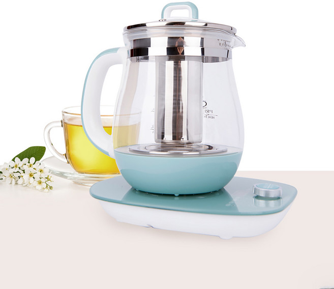 모닝컴 약탕기 차탕기 티포트 전기 분유포트_DWM-2285CY, 1개, 1.7L, 스테인레스