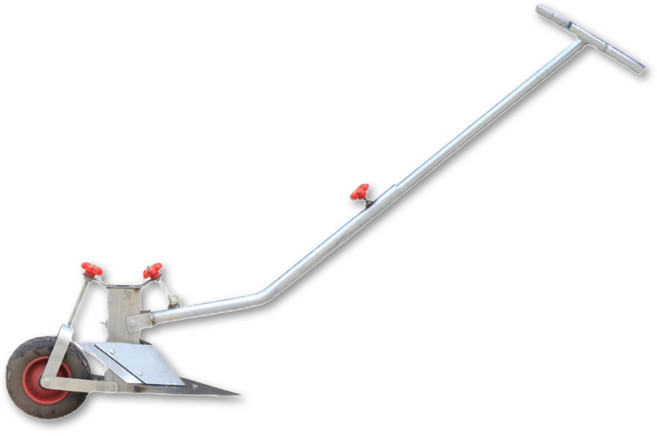 이지팜텍 신형 균형추 쟁기 관리기 텃밭 밭갈이 농기구 밭고랑 괭이 땅파기 고랑 호미 경작기 경운기 미니 농기계, 1개