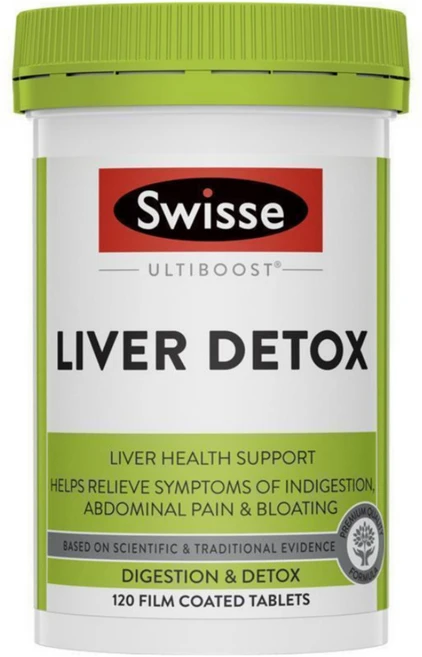 스위스 얼티부스트 리버 디톡스 120정, 1개 - 쿠팡