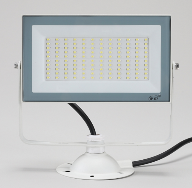 비츠온 방수 LED 사각 투광등 주광색 50W 간판용 작업용, 전구색 주황색 불빛, 5개