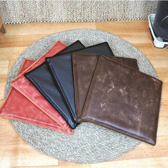 식당방석 가죽방석 교회방석 기도방석 수지씨앤엘 레자방석 일체형 커버분리형