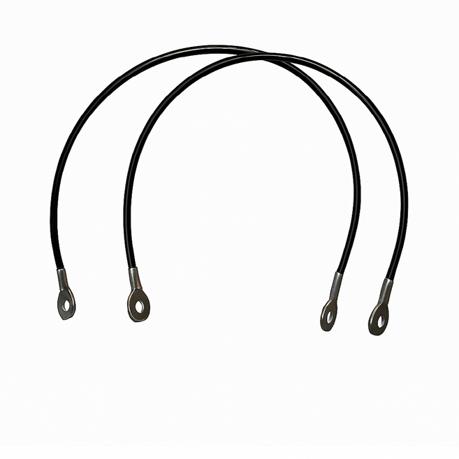 미니폴린 천국의계단 스텝 클라이머 스텝퍼 스테퍼 계단운동 교체용 와이어 스트링 줄 (2개 1세트 구성)