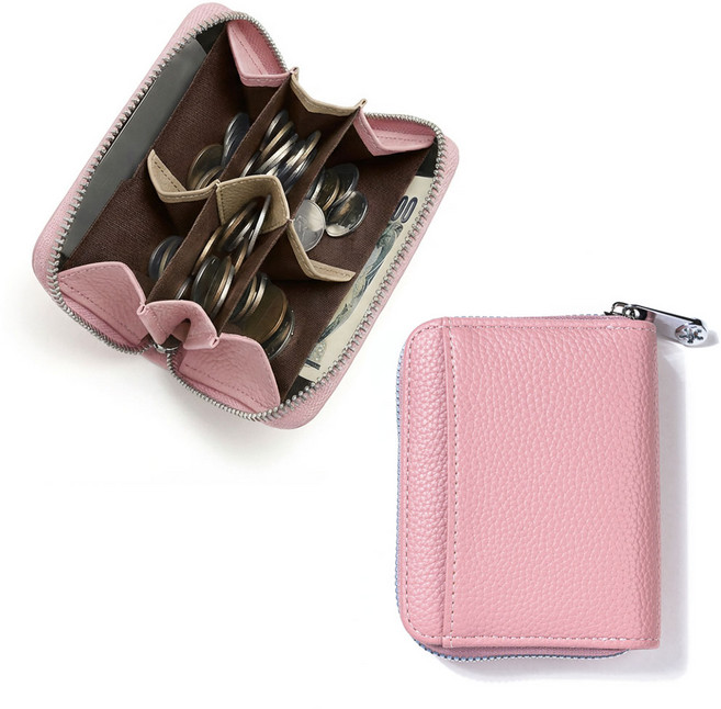 에스테 컴펙트 동전지갑 일본 엔화 여행용 동전파우치 미니지갑 카드 지폐 수납