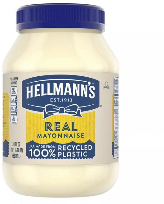 헬만스 리얼 마요네즈, 1개, 887ml