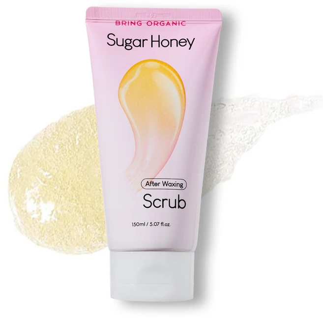 브링오가닉 슈가 허니 바디 스크럽, 150ml, 1개 - 쿠팡