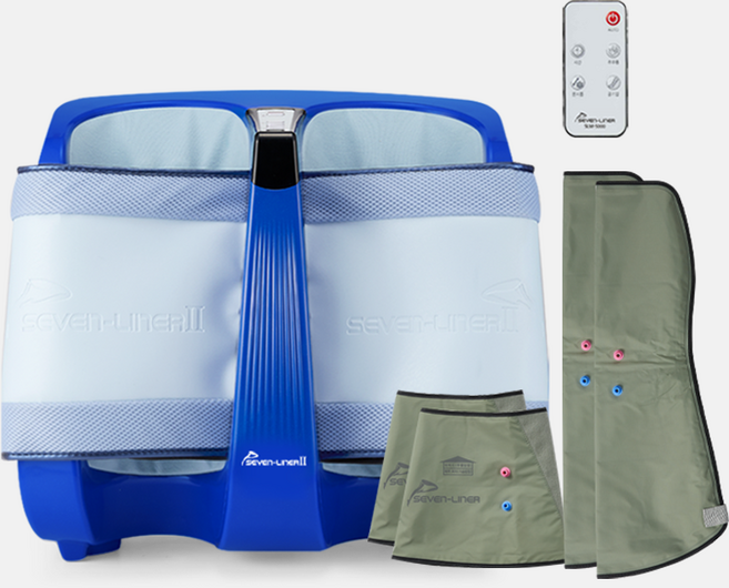 세븐라이너II SLM-5000 세트 종아리 다리 마사지기