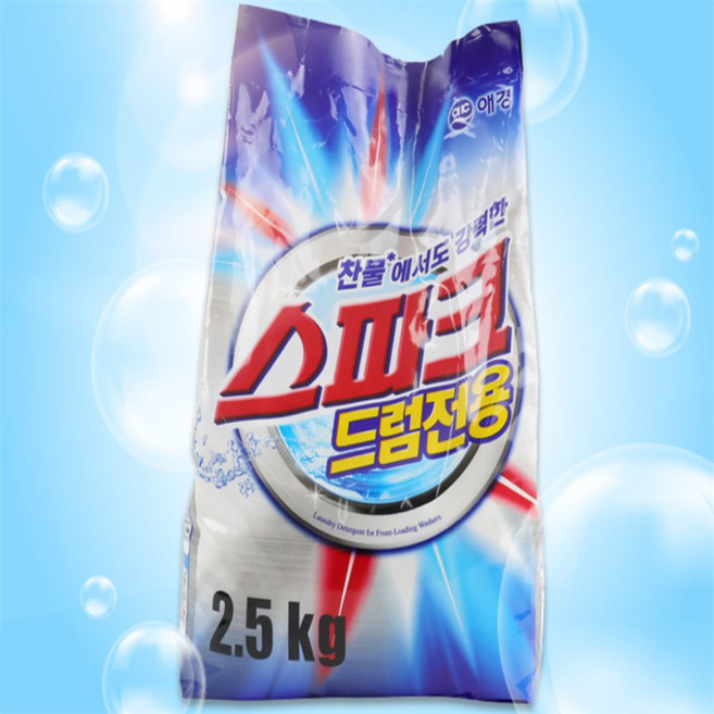 세탁세제 드럼 2.5kg 분말, 1