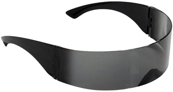 파티 모임 커플 선글라스 인싸 선글라스 사이보그 풀커버 블랙