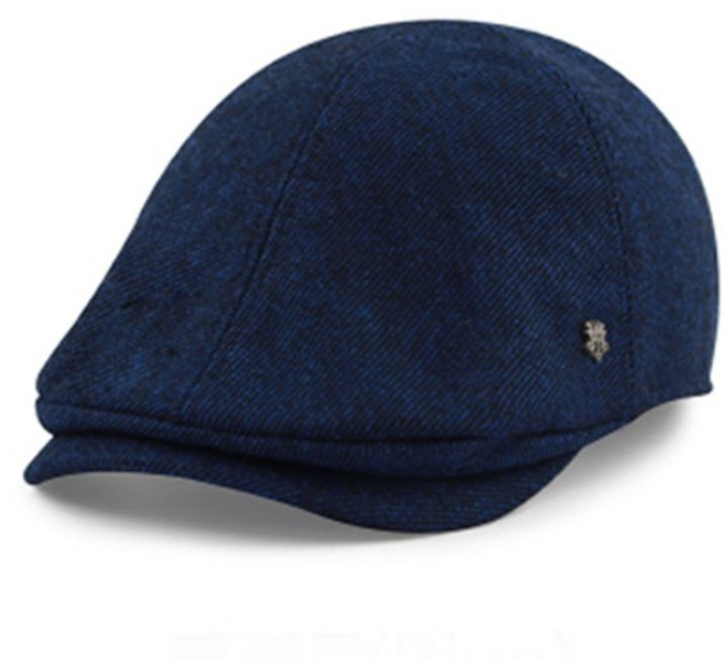 겨울 중년 남성 보카시 울 50 귀달이 헌팅캡 신사 모자