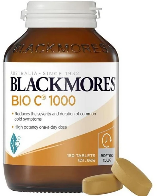 뉴질랜드 블랙모어스 BLACKMORES BIO C 비타민 바이오 C 1000mg, 5개, 150정 - 쿠팡