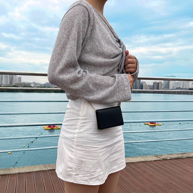 어버너 미니 카드 지갑 체인 크로스백 미니백