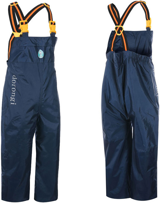 A-20045 해상 작업복 멜빵 바지(이중) 곤색 L(95)~3XL(110) 바다 작업 복 선상 용 우의 우비 아진