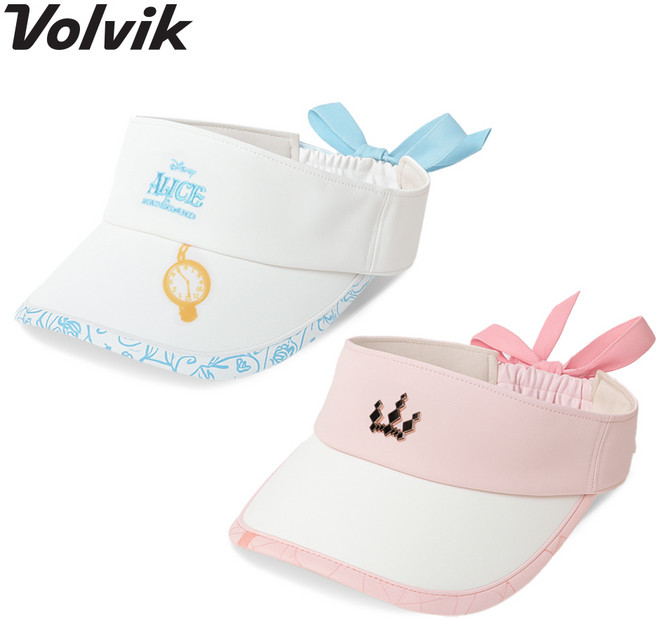 볼빅 골프모자 디즈니 바이저 썬캡 여성용 프리사이즈, 프린세스화이트, 1개