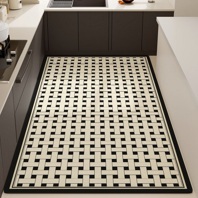 가남 키친매트 대형 주방매트 미끄럼방지매트 북유럽스타일 바닥매트, A, 1개