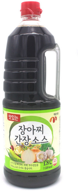 매일식품 매일 맛있는 장아찌 간장소스, 1.8L, 3개