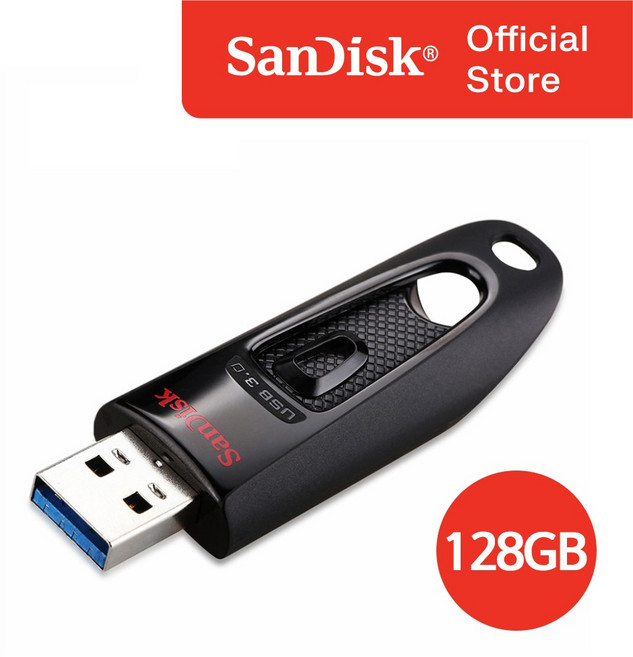 샌디스크 울트라 USB3.0 메모리 CZ48, 128GB