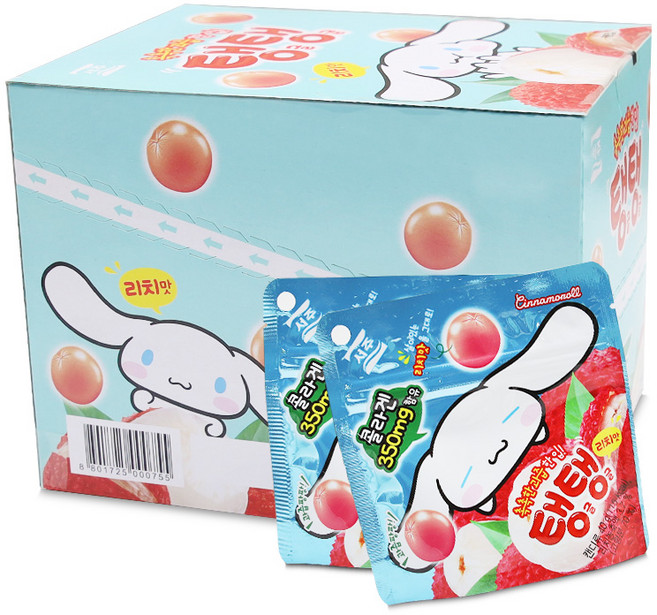 서주 탱글탱글 리치맛 젤리 5개입, 7개, 40g