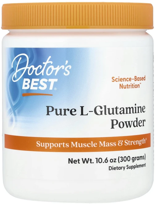 Doctor's Best 순수 L. 글루타민 분말 300g(10.6oz), DoctorsBest순수L글루타민분말300g106oz, 1개, 300g - 쿠팡