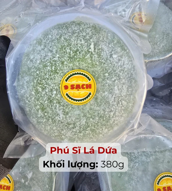Durian crepe 베트남 두리안 크레페 케이크 banh crepe sau rieng, 1개, 380g - 쿠팡
