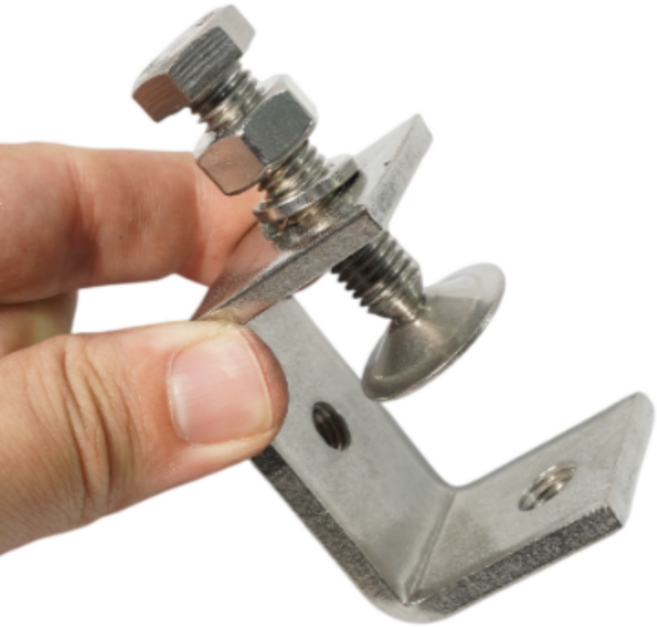 만력기 스텐 리스 스테인리스 스리만 고정 C형 G 만네끼 개구30클램핑0-26 호현산업, ﻿개구110클램핑79-103, 1개