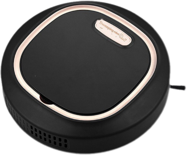 CLEAN Robot 掃地機器人 智能清潔洗拖一體吸塵器, 標準雙電機, 【S6】黑色