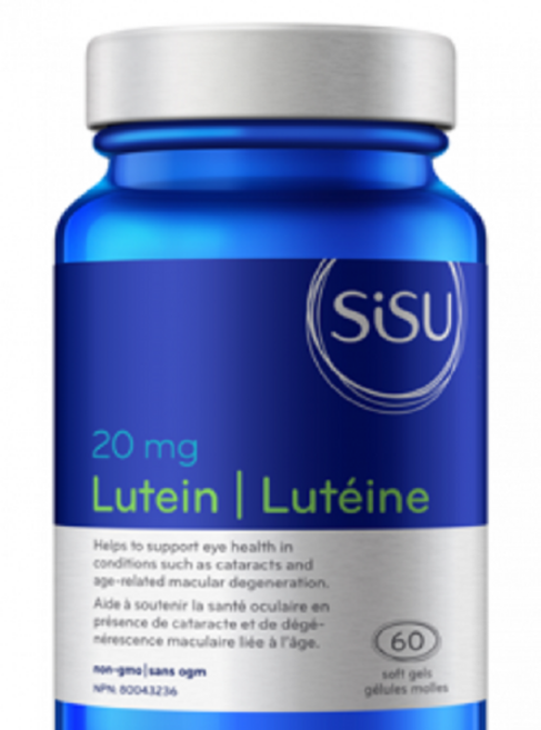 루테인 플로라 60sgel Lutein FloraGLO 시수 SISU 20mg, 1개
