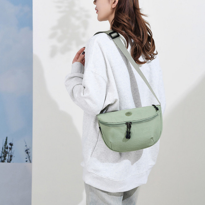 바이베나 여행용 나일론 크로스백 가벼운 슬링백