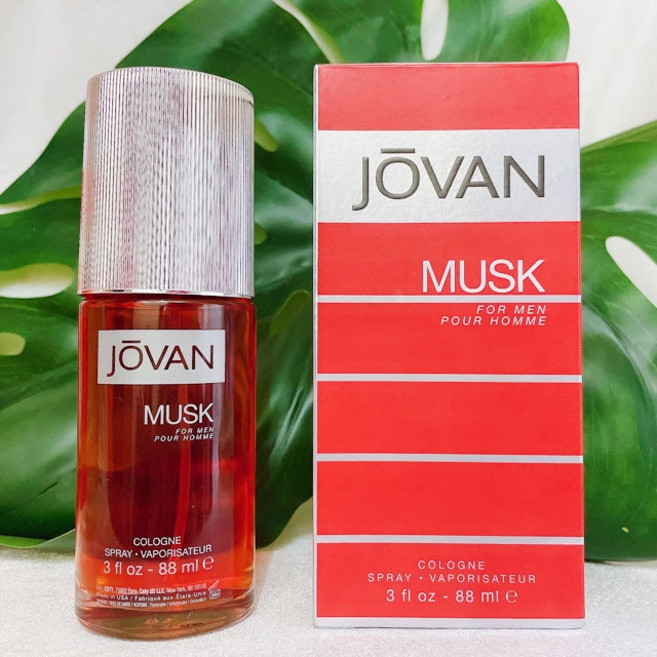 JOVAN Musk 男性淡香水 88ml, 1個, 麝香男性淡香水88ML-24/02