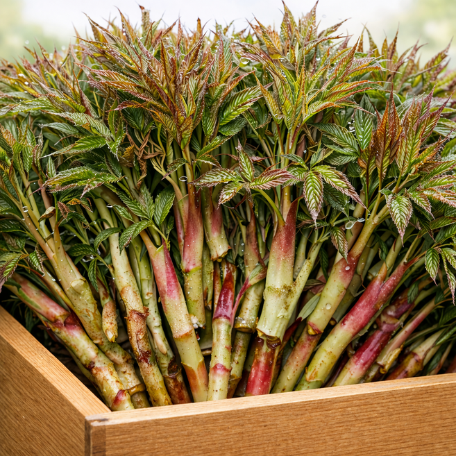 [제철한정] 자연산 눈개승마 봄나물 산지직송, 1박스, 500g