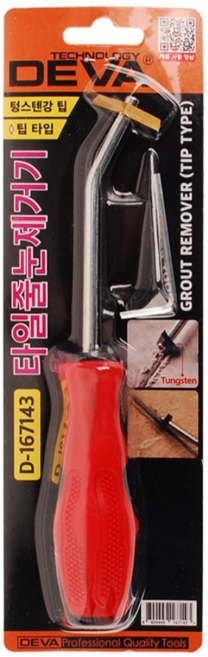 공구팜 다이아몬드 팁타입 타일줄눈제거기, 1개, D-167143