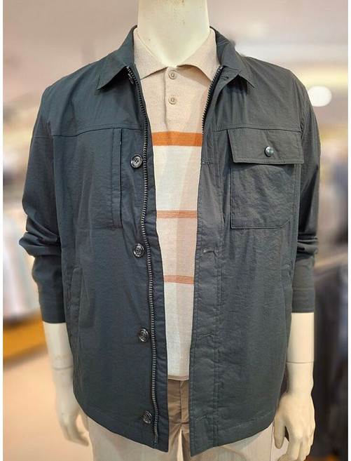 트레몰로 트레몰로 세정 트레몰로 스트레치 변형 평카_라 여름 바람막이점퍼 차콜그린 TRNCL4M3171 (P003782261)