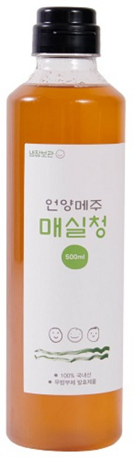 언양메주 [100% 국내산] 매실청 500ml, 1개입, 1개