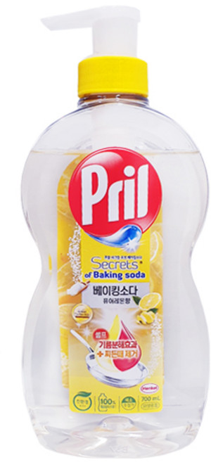 헨켈 프릴 주방세제 베이킹소다 퓨어레몬 700ml, 1개