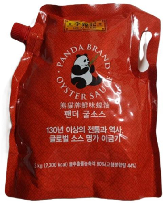 오뚜기 이금기 팬더굴소스(스파우트) 2kg, 2개