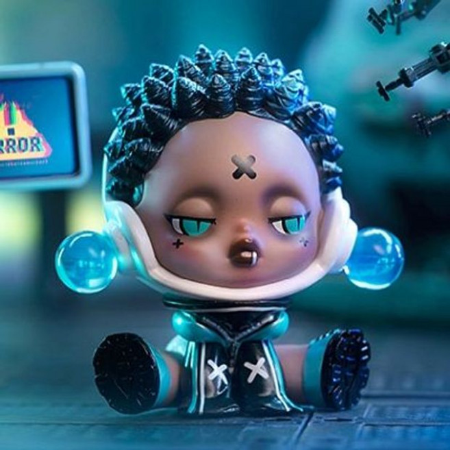 팝마트 스컬판다 피규어 시리즈 심포니 말해봐 신기루 소원을 개봉확인 패러독스, 환음 창조자, 1개