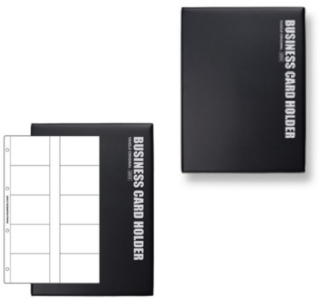 WSstore 양지사 명함꽂이 명함포켓 7호 명함정리, 단일, 600단