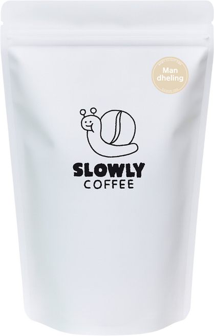 슬로울리 원두커피 인도네시아 만델링, 1개, 1kg, 더치