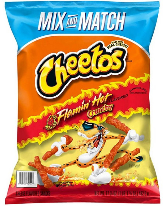 [미국직배송]치토스 크런치 초대용량 모음 Cheetos Crunchy MIX & MATCH, 1개, 492.5g