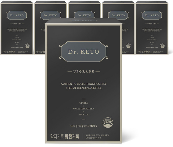 닥터키토 방탄커피, 13g, 10개입, 6개