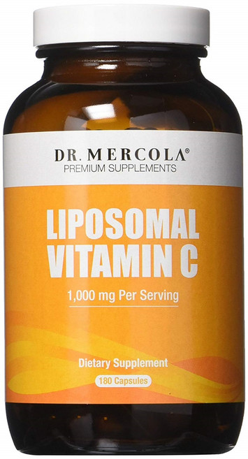 DR. MERCOLA 脂質體維他命C膠囊 1000mg, 180顆, 1罐