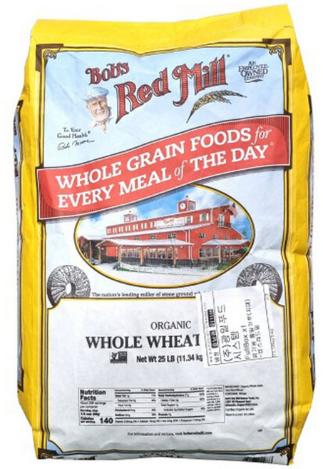 밥스레드밀 통밀가루 11.34kg, 1개