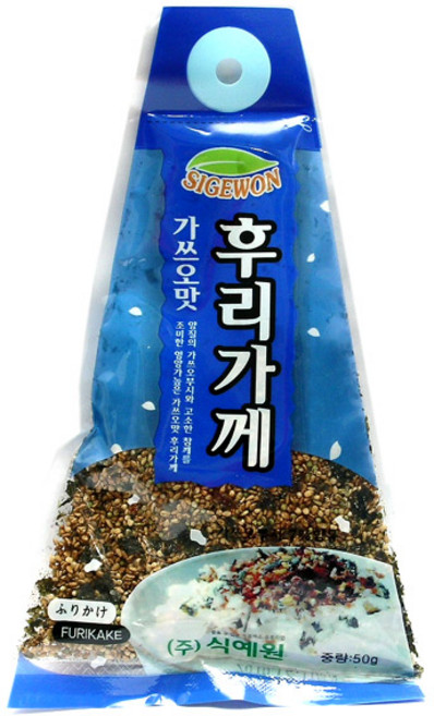 식예원 가쓰오 후리가께 후리가케 10개 1묶음, 50g, 1개